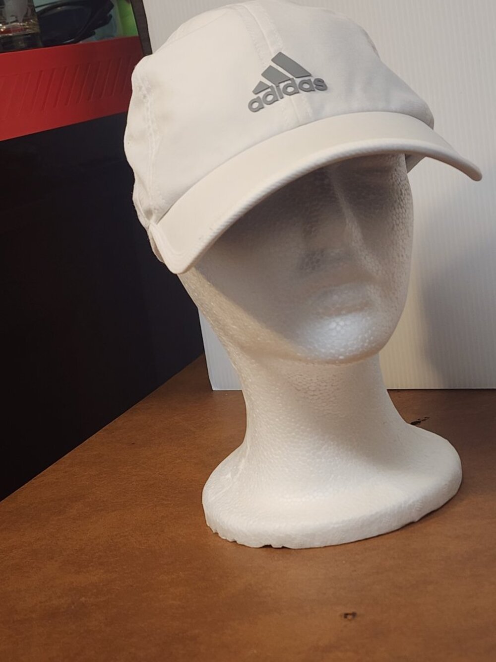 Adidas white ball cap OS Aeroready Summer Outdoors Sporty